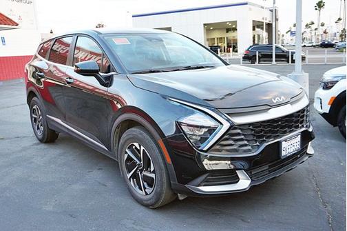Fusion Black 2023 Kia Sportage Hybrid LX