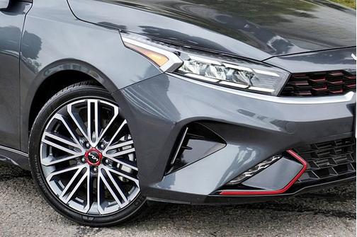 Gravity Gray 2024 Kia Forte GT