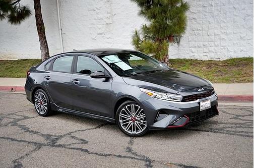 Gravity Gray 2024 Kia Forte GT