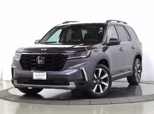 Modern Steel Metallic 2025 Honda Pilot Elite