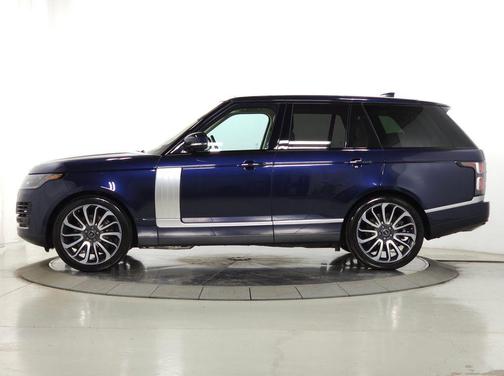 Loire Blue Metallic 2019 Land Rover Range Rover 3.0L V6 Supercharged HSE