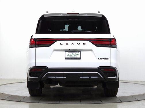 Ultra White 2025 Lexus LX 700h F SPORT