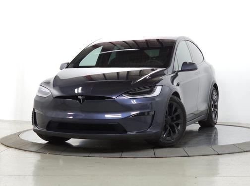 Stealth Gray 2023 Tesla Model X Standard Range