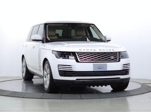 White 2019 Land Rover Range Rover 5.0L V8 Supercharged