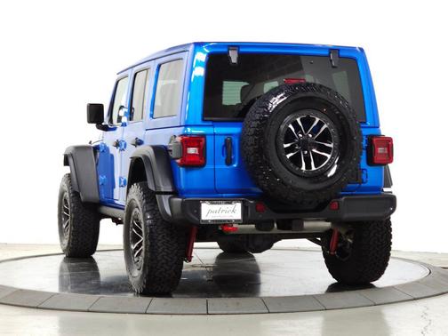 Hydro Blue Pearlcoat 2024 Jeep Wrangler Rubicon