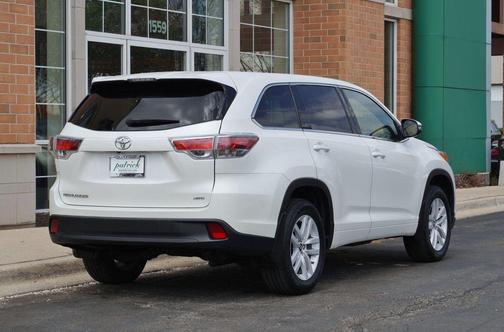 Blizzard Pearl 2016 Toyota Highlander LE
