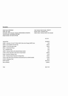 2026 Land Rover Discovery Tempest Edition