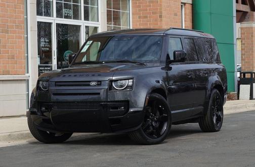 Carpathian Grey Premium Metallic 2026 Land Rover Defender P400 X-Dynamic SE