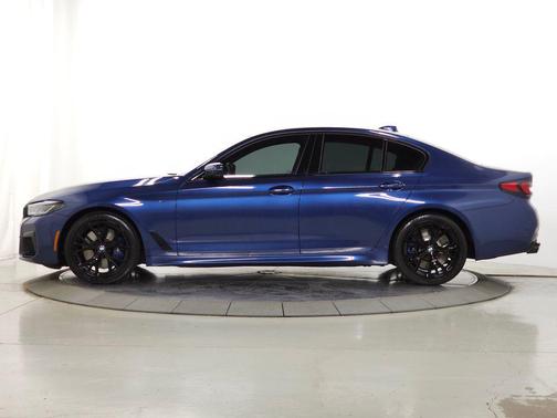 Phytonic Blue Metallic 2021 BMW 540 xDrive