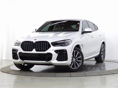 Mineral White Metallic 2023 BMW X6 xDrive40i