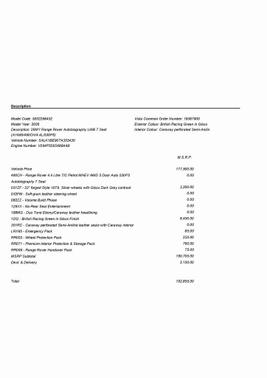 2026 Land Rover Range Rover Autobiography