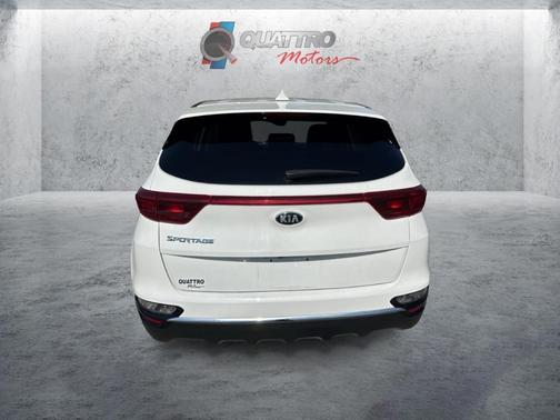 Clear White 2021 Kia Sportage LX