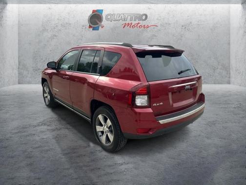 Deep Cherry Red Crystal Pearlcoat 2017 Jeep Compass High Altitude