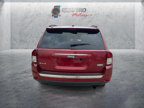 Deep Cherry Red Crystal Pearlcoat 2017 Jeep Compass High Altitude
