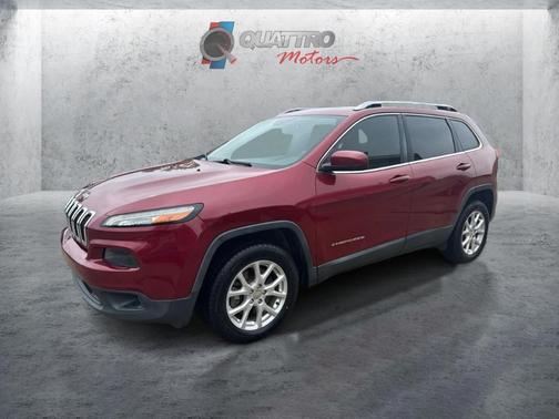 Deep Cherry Red Crystal Pearlcoat 2015 Jeep Cherokee Latitude