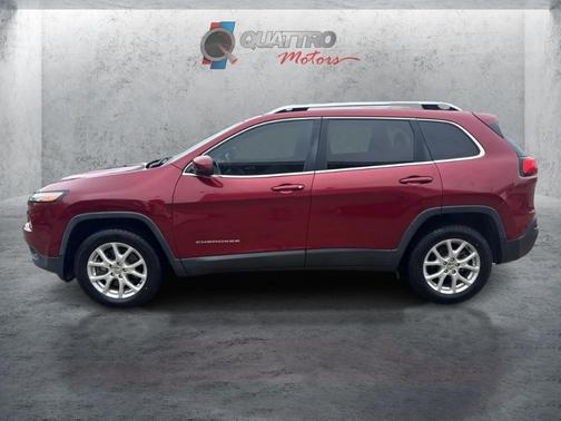 Deep Cherry Red Crystal Pearlcoat 2015 Jeep Cherokee Latitude