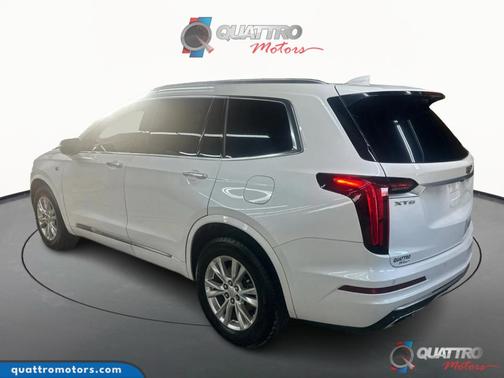 Crystal White Tri-Coat 2021 Cadillac XT6 Luxury FWD