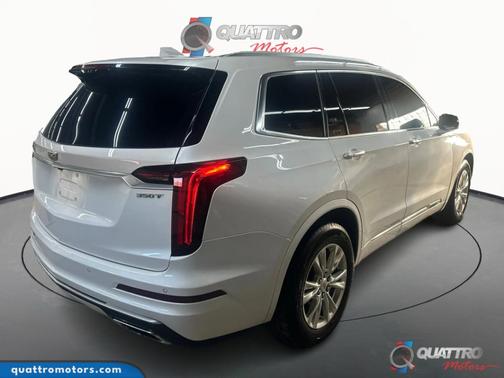 Crystal White Tri-Coat 2021 Cadillac XT6 Luxury FWD