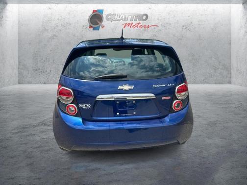 Blue Topaz Metallic 2013 Chevrolet Sonic LTZ