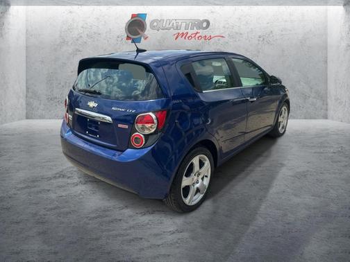Blue Topaz Metallic 2013 Chevrolet Sonic LTZ