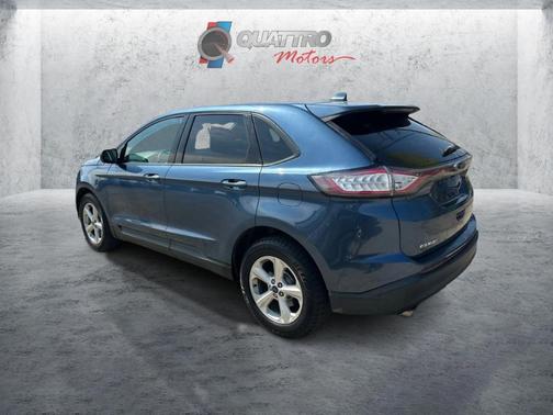 Blue 2018 Ford Edge SE