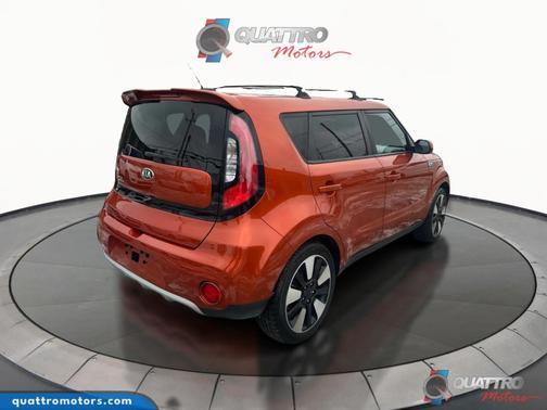Orange 2019 Kia Soul +