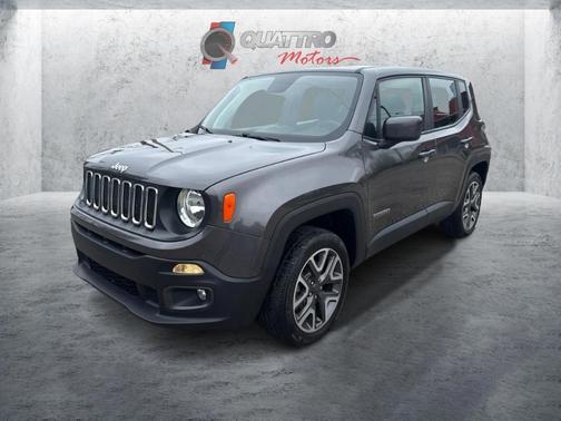 Glacier Metallic 2018 Jeep Renegade Latitude