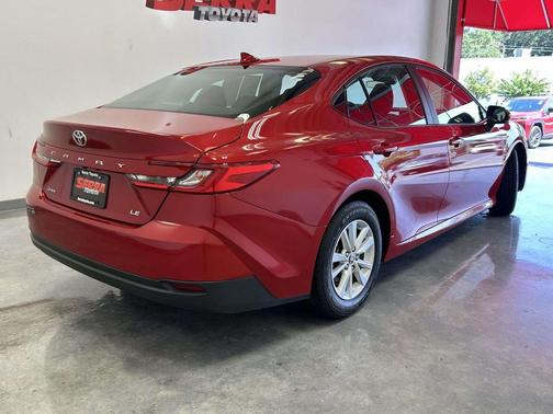 Supersonic Red 2025 Toyota Camry LE