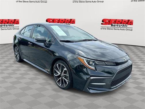 Black Sand Pearl 2022 Toyota Corolla SE