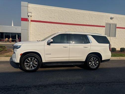 Summit White 2023 Chevrolet Tahoe LT