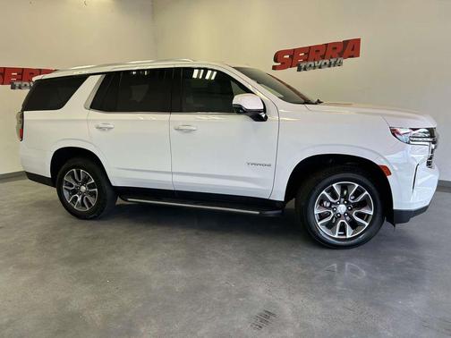Summit White 2023 Chevrolet Tahoe LT