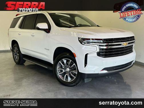Summit White 2023 Chevrolet Tahoe LT