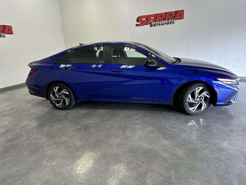 Intense Blue 2025 Hyundai ELANTRA Sport