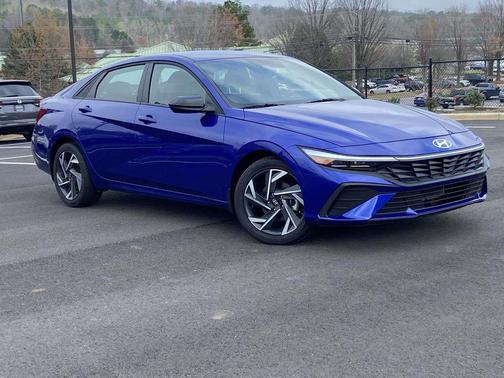 Intense Blue 2025 Hyundai ELANTRA Sport