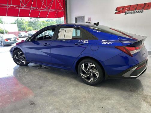 Intense Blue 2025 Hyundai ELANTRA Sport