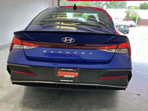 Intense Blue 2025 Hyundai ELANTRA Sport