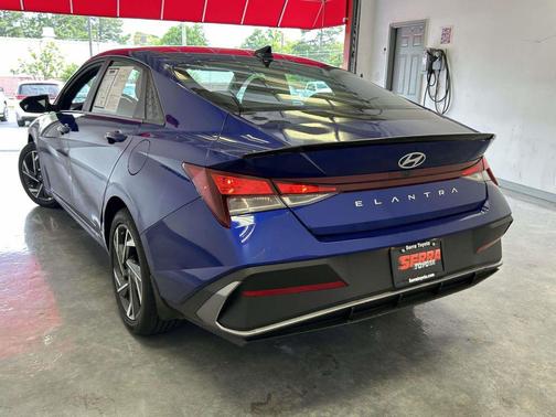 Intense Blue 2025 Hyundai ELANTRA Sport