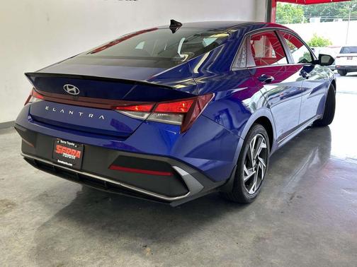 Intense Blue 2025 Hyundai ELANTRA Sport