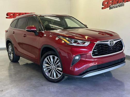 Ruby Flare Pearl 2020 Toyota Highlander Platinum
