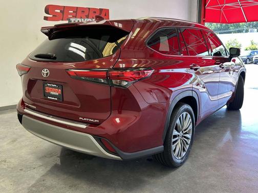 Ruby Flare Pearl 2020 Toyota Highlander Platinum
