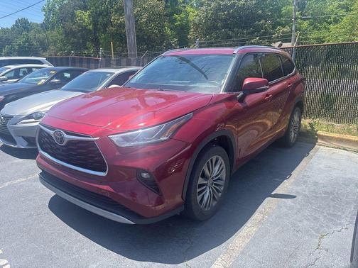 Ruby Flare Pearl 2020 Toyota Highlander Platinum