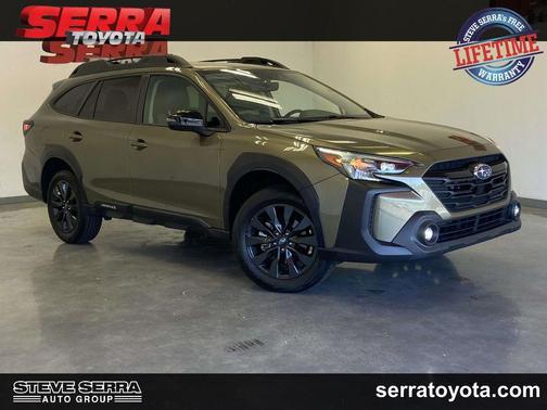 Autumn Green Metallic 2024 Subaru Outback Onyx Edition