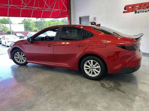 Supersonic Red 2025 Toyota Camry LE