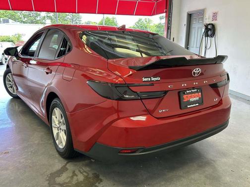 Supersonic Red 2025 Toyota Camry LE