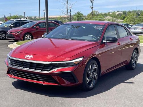 Ultimate Red 2025 Hyundai ELANTRA Sport