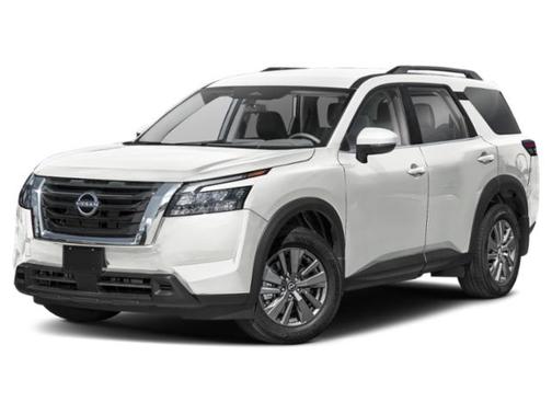Pearl White Tricoat 2024 Nissan Pathfinder SV FWD