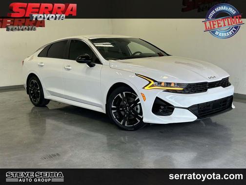 Glacial White Pearl 2023 Kia K5 GT-Line