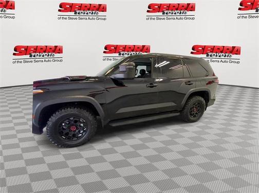 Midnight Black Metallic 2023 Toyota Sequoia TRD Pro