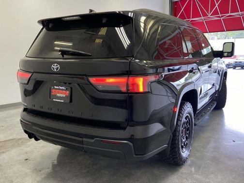 Midnight Black Metallic 2023 Toyota Sequoia TRD Pro