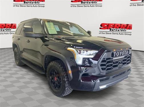 Midnight Black Metallic 2023 Toyota Sequoia TRD Pro
